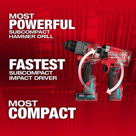 M12 FUEL&trade; 2-Tool Combo Kit image number 1