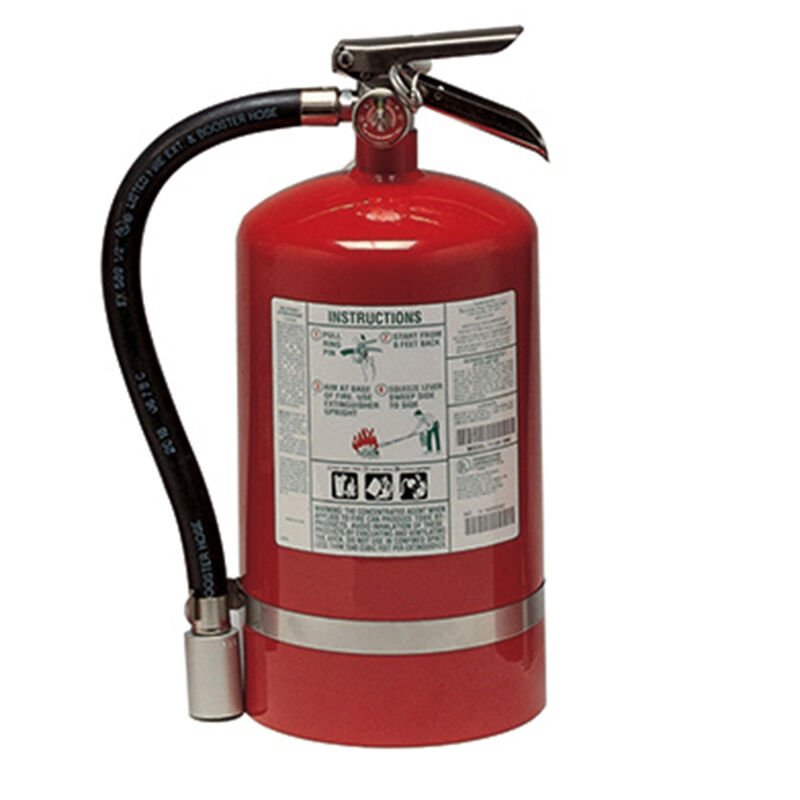 KIDDE Halotron I Fire Extinguisher 11 lb. Agent Weight West Marine