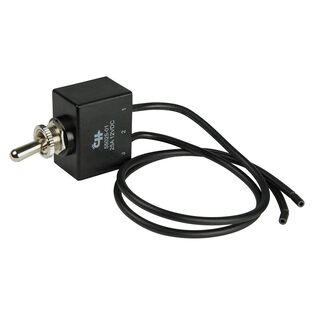 Sealed Toggle Switch, Off/(On), SPST