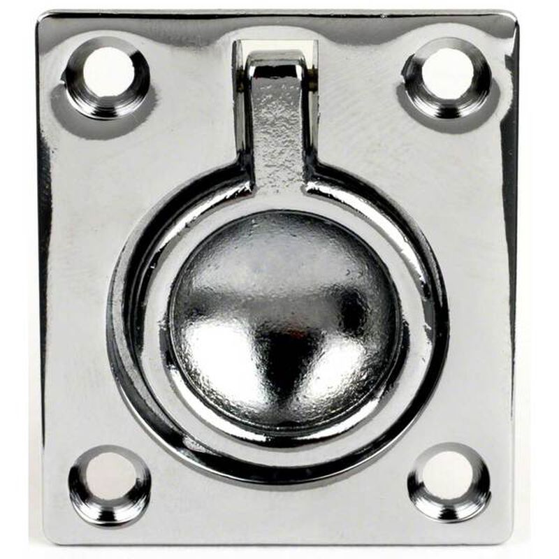Chrome-Plated Flush Pull Latch, 1 ½” x 1 ¾” image number null