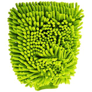 Microfiber Wash Mitt, Lime