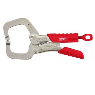 6" Locking Clamp With Regular Jaws And Durable Grip