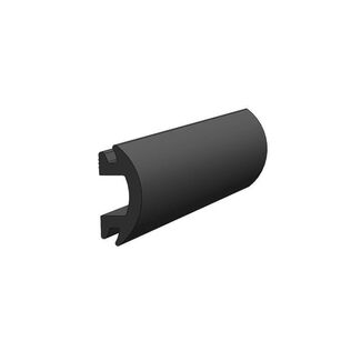 FLEXIBLE RUB RAIL INSERT KIT, BLACK 50&rsquo;