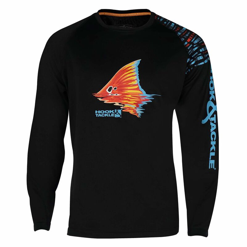 Men's Cool Winds Black Spot Vented Fishing Shirt