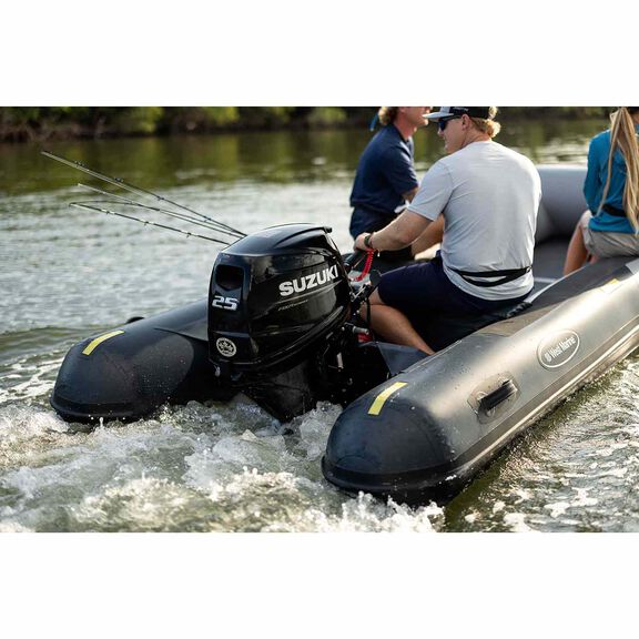MH400 Aluminum Hull Inflatable Boat, 13ft Length, Hypalon UV Resistant Material, 1896lb Capacity image number 5