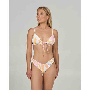 Women's Bloomed Skimpy Hipster Bikini Bottoms