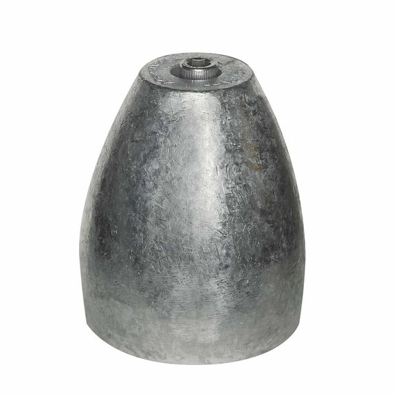Replacement Aluminum Prop Nut Anodes, 3.34" OD, 3.84" Length image number 0