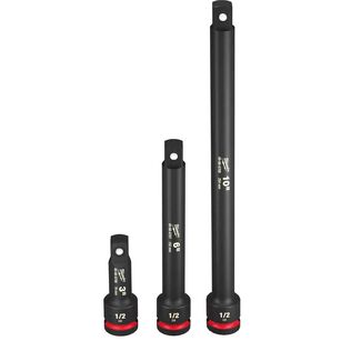 SHOCKWAVE&trade; Impact Duty&trade; 1/2" Drive Extension Set, 4 Piece