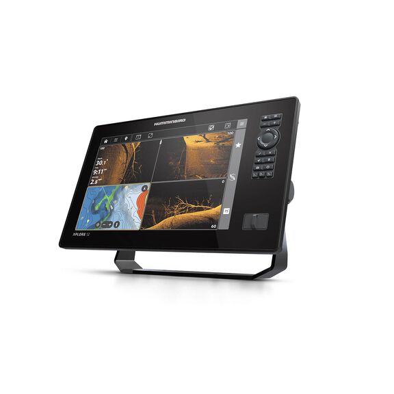 XPLORE 12 CHO Fishfinder/Chartplotter Combo with Basemap Charts, No Transducer image number 3
