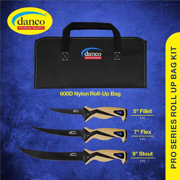 DANCO Pro Series Fillet Knife Kit, Sand
