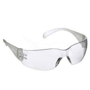 Safety Eyewear 90953H4-DC, Clear, Clear Lens, Anti-Scratch