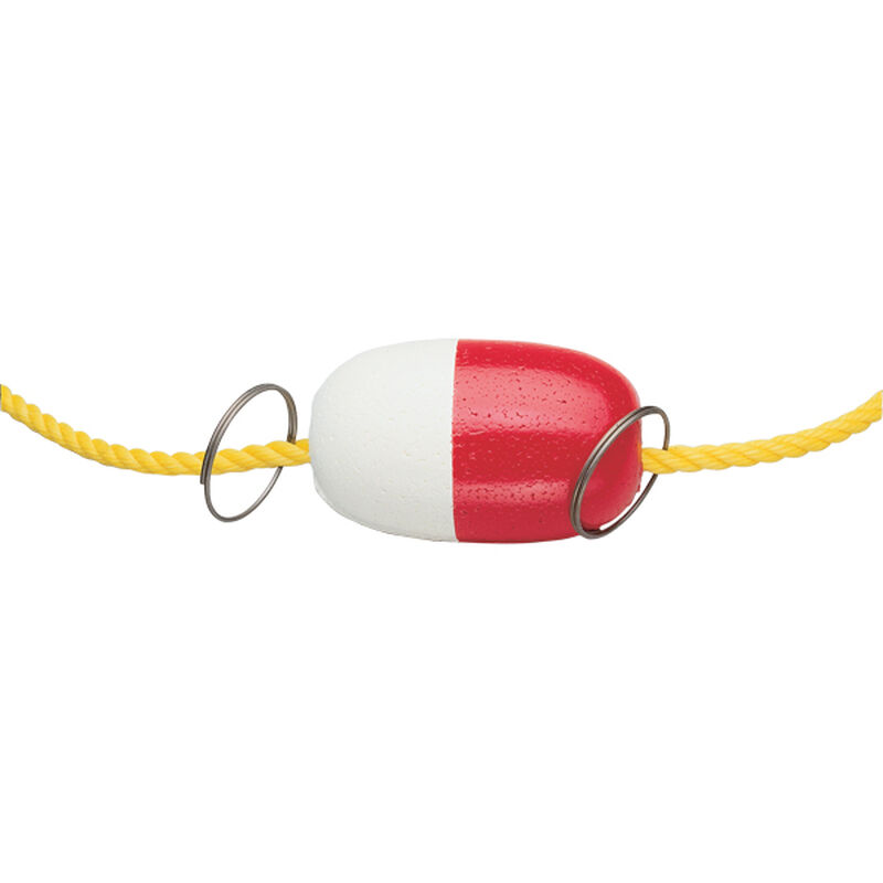 Cal June 1504 Rope Floats, Red/White