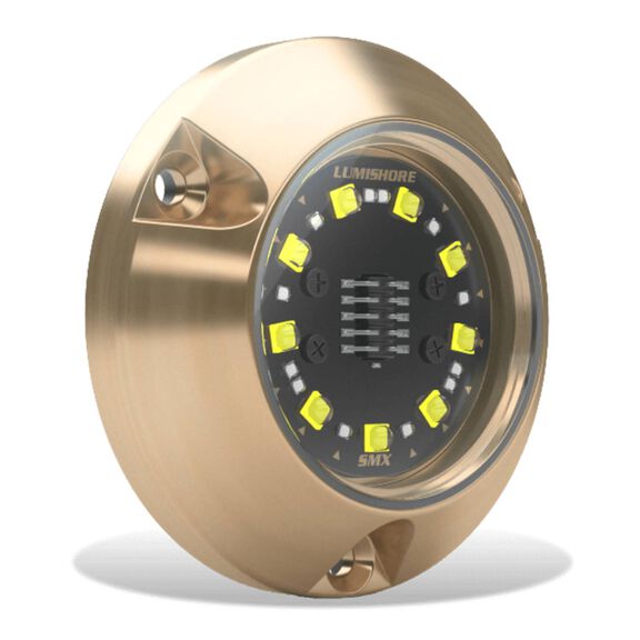 Lumishore SUPRA SMX24 LED Surface Mount Underwater Light, 3,100 Lumen, Blue/White image number 0