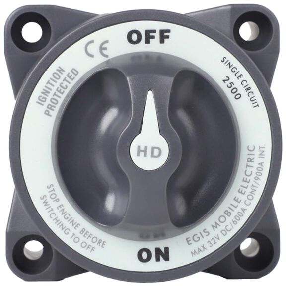 Heavy Duty-Series 600A  Battery Switch Off/On image number 0