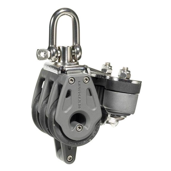 30mm Triple with Becket & Cleat Synchro Control Block image number 0