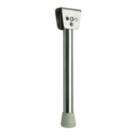 Stainless Steel Seat Support Swing Leg with White Rubber Tip image number 0