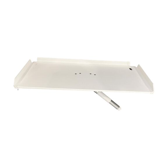 Filet Table, 32" x 12" with Tilt Mount, White image number 0