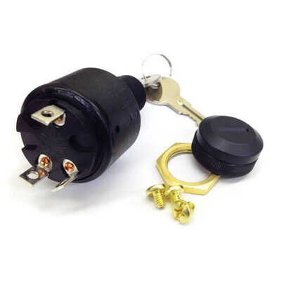 3-Position Ignition Switch Conventional, Off-Run-Start