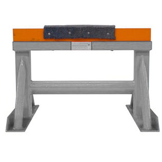 Galvanized Keel Bench, 16"H x 24"W x 22"L