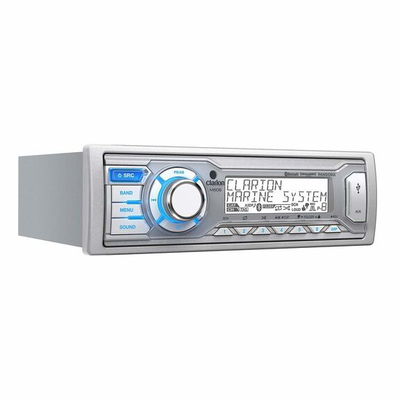 M505 Marine AM/FM/WB Bluetooth Receiver with Wireless Remote image number 1