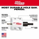 HOLE DOZER&trade;  11 Piece Automotive Hole Saw Kit image number 3