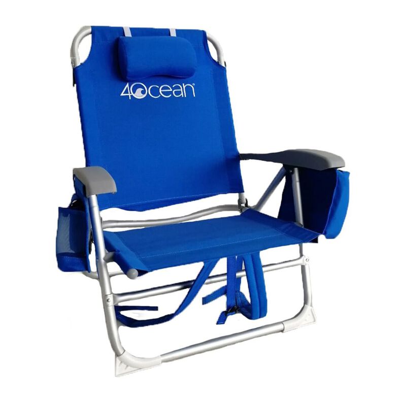 4OCEAN Big Guy Lay Flat Backpack Beach Chair West Marine