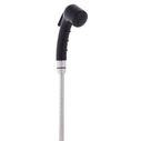 Recessed Shower Black Cup & Lid, Small Black Sprayer No Hook, 6' Stainless Steel Hose image number 8