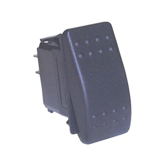 Contura&reg; Rocker Switch Standard Off-Mom On DPST, Gray image number 0