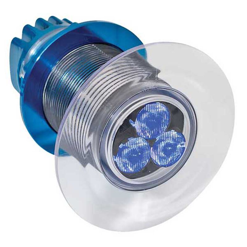 AQUALUMA Gen III Series Underwater Light, 3 LED, Blue West Marine