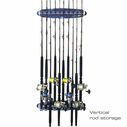 Reel Salty All Weather 3-In-1 Adjustable 10 Rod Storage Rack image number 6