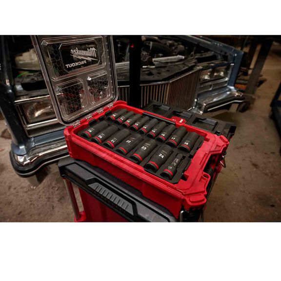 SHOCKWAVE&trade; Impact Duty&trade; Socket 1/2&rdquo; Dr MM PACKOUT&trade; Set, 16 Piece image number 2