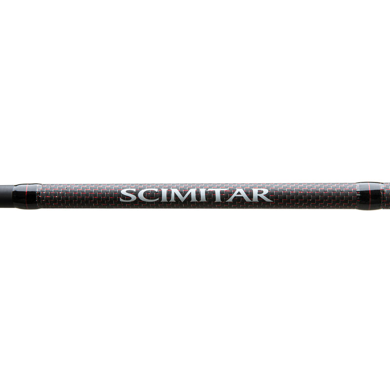 SHIMANO 6'6 Scimitar 2-Piece Baitcasting Rod, Medium Heavy Power