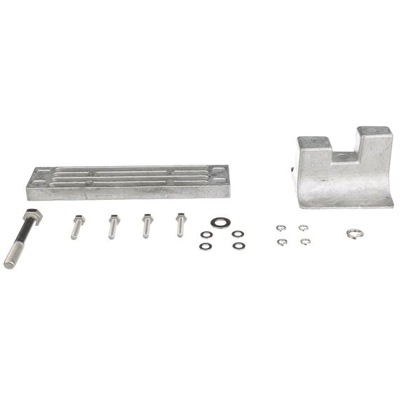 Quicksilver 8M6007992 Aluminum Anode Kit for Yamaha 300-350hp Outboards image number 0
