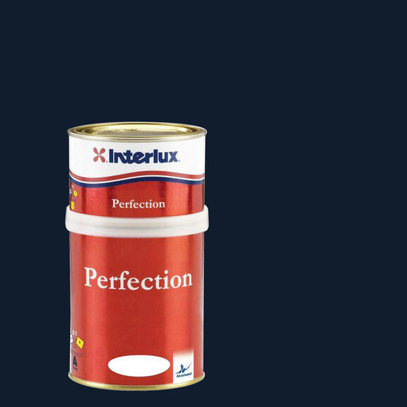 Perfection Two-Part Polyurethane Topside Paint, Flag Blue, Quart image number 0