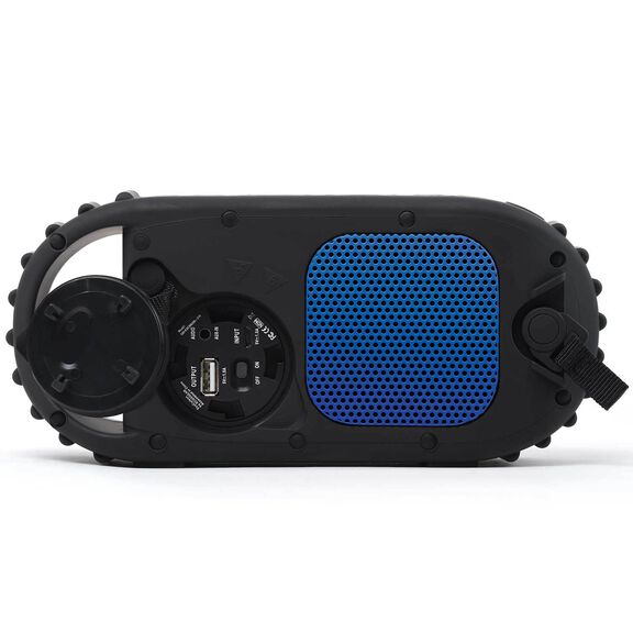 EcoCarbon Waterproof Bluetooth Speaker - Blue image number 5
