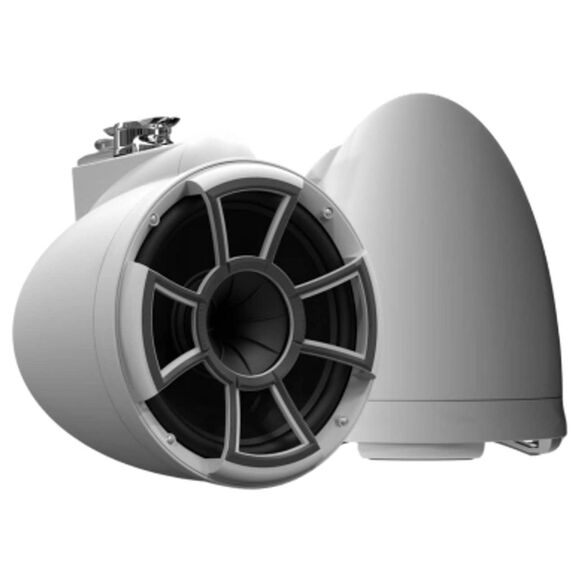 Wet Sounds REV 10 White Special Edition Revolution Series 10" Matte White Tower Speakers with Swivel Surface Mounts (SXM) (Pair) image number 0