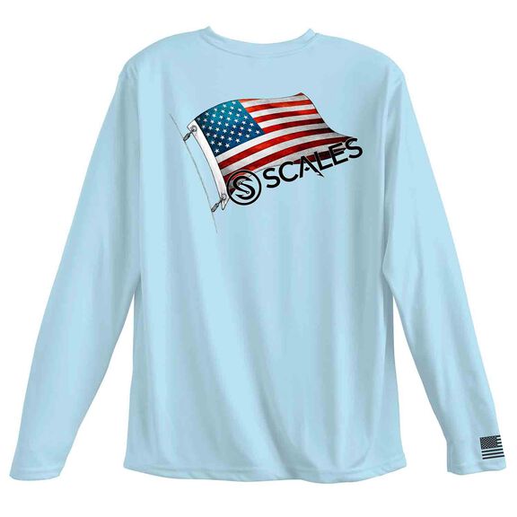 Men's Raise Flags USA Performance Shirt image number 0