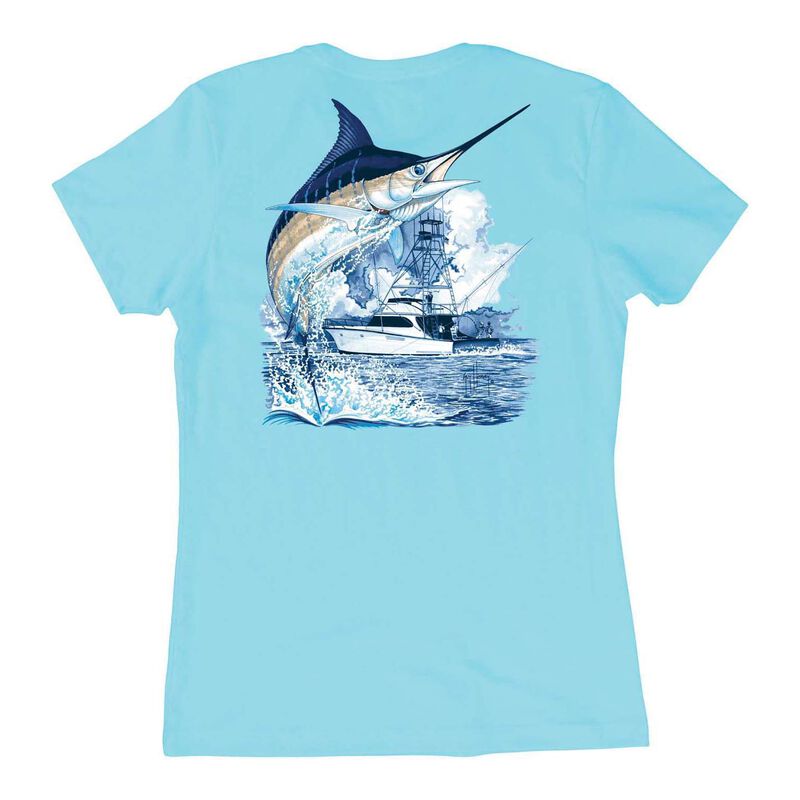 Women's Marlin Boat Shirt image number 0