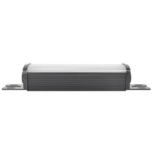 IMTRA 1' Linear HO Marine LED Fixture, 120-277V - 30W, 180&deg;, Grey, IP67, Includes SS Bracket