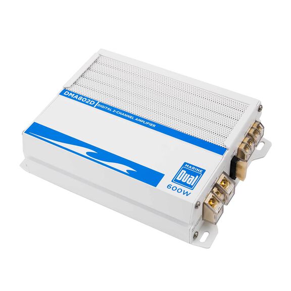DMA802D 600 Watt Peak-to-Peak Marine Amplifier image number 1