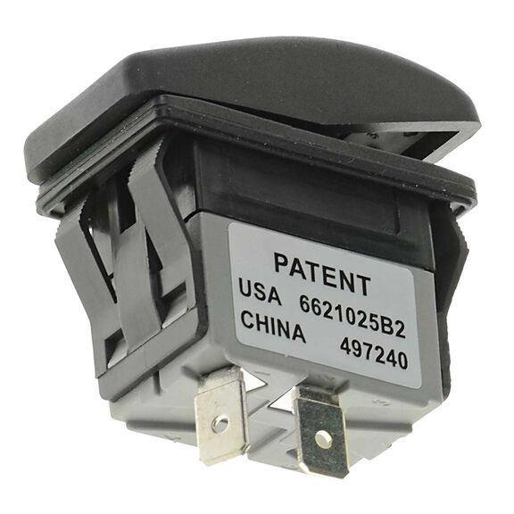 Rocker Switch Quick-Click On/Off/On, 12V DC image number 2