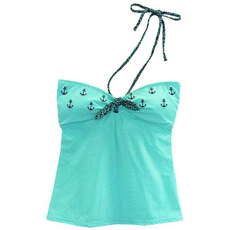 Women's Anchor Your Style Bandeukini Top image number 0