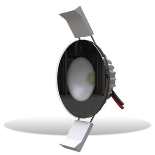 Lumishore Eclipse DL55 LED Downlights, 172 Lumen, Black Housing
