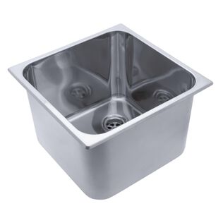 Rectangle Sink Ultra-Mirror Finish, 304 Stainless Steel, 2" Drain, SoundKOTE