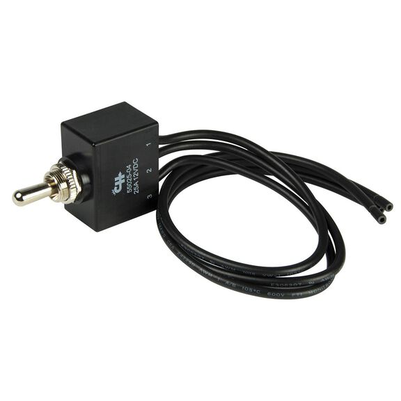 Sealed Toggle Switch, (On)/Off/(On), SPDT image number 0