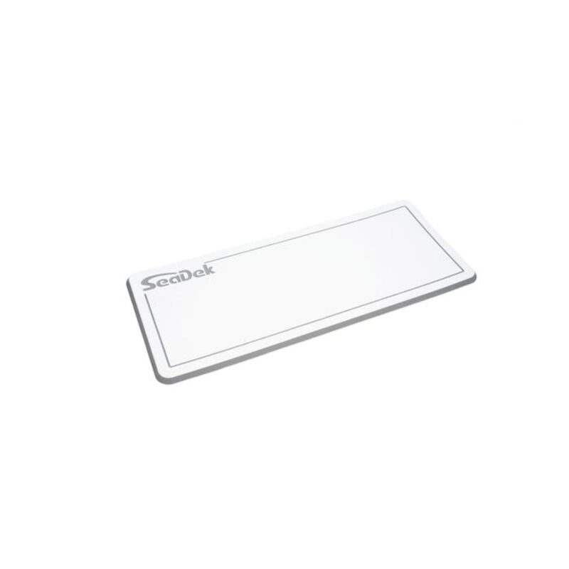 Seadek Dual Density Helm Pad - 16" x 39" 20mm - Large - White/Storm Grey w/ Routed SD Logo | Camping World