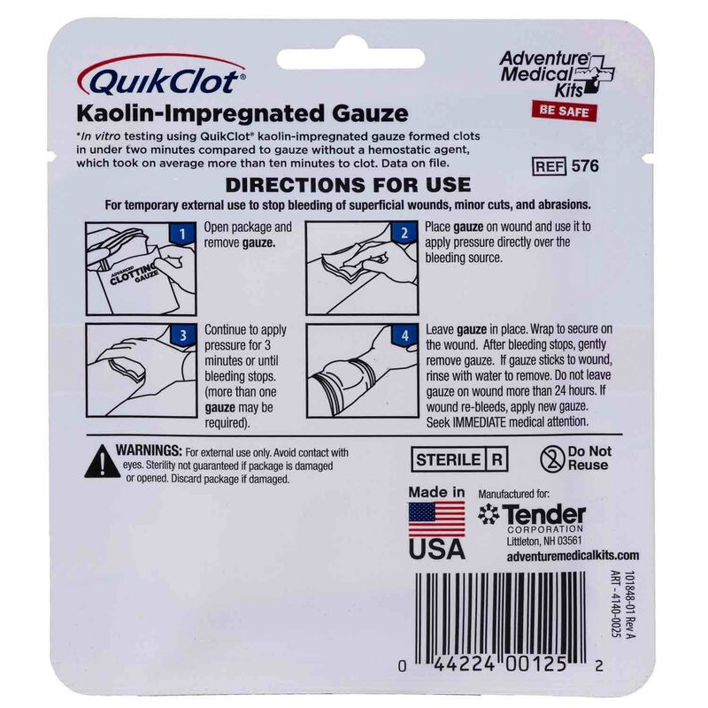QuikClot® Advanced Clotting Gauze, 3" x 24" image number 1