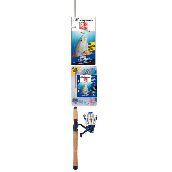 7' Catch More Fish&trade; Inshore Spinning Combo, Medium Power image number 0
