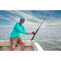 Men's Solid Performance Fishing Hooded Shirt image number 3