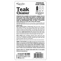 Premium Teak Cleaner Step 1, Quart image number 1